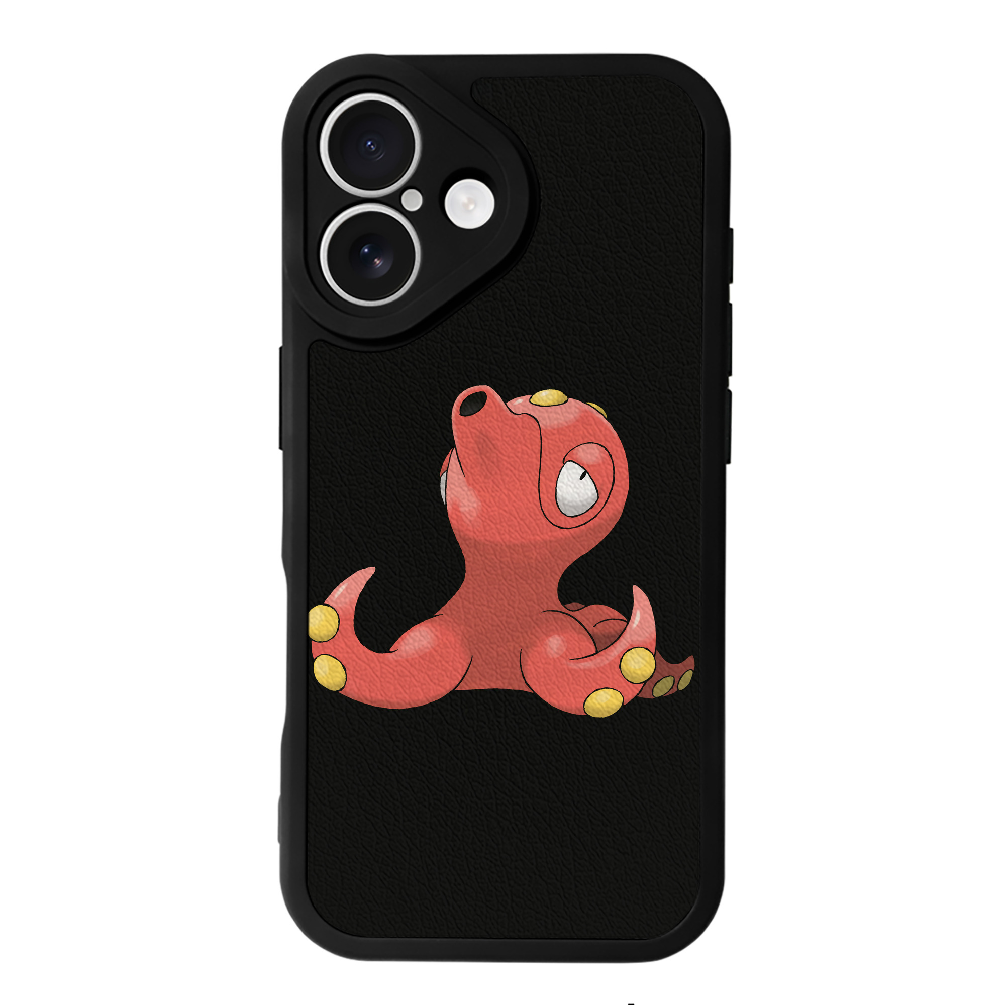 （画像用） ポケットモンスター Pokémon 【iPhone 16シリーズ対応】シリコンスマホケース（レザー調） 材質：シリコン